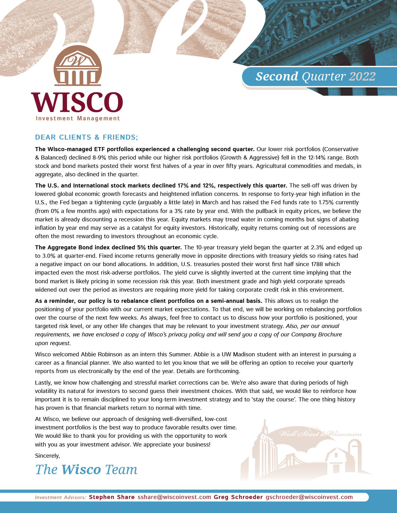 2Q2022 WISCO newsletter